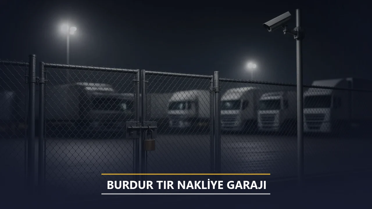 Burdur Tır Nakliye Garajı